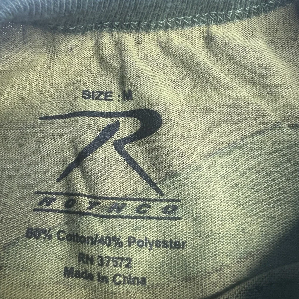 Rothco Men M Camo Short Sleeve Tactical Military‎ T-Shirt - Picture 6 of 8